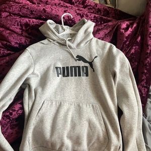 grey puma jacket